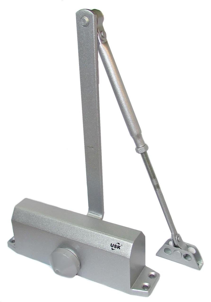 Дверной доводчик USK 703 80 кг Серебро