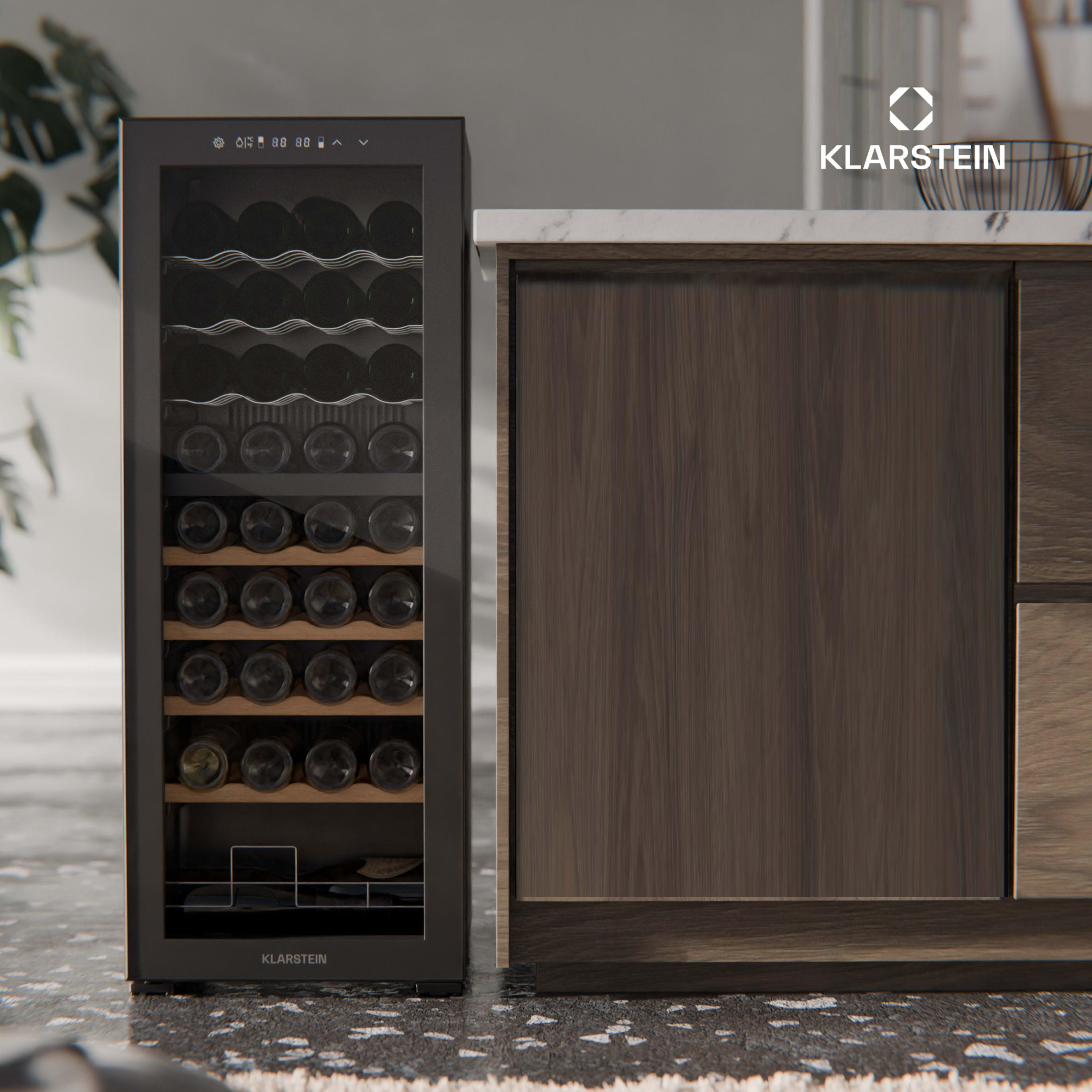 Холодильник для вина KLARSTEIN Bovella 36 Duo+ 2 охолоджувальної зони - фото 5 Холодильник для вина KLARSTEIN Bovella 36 Duo+ 2 охолоджувальної зони - фото 5