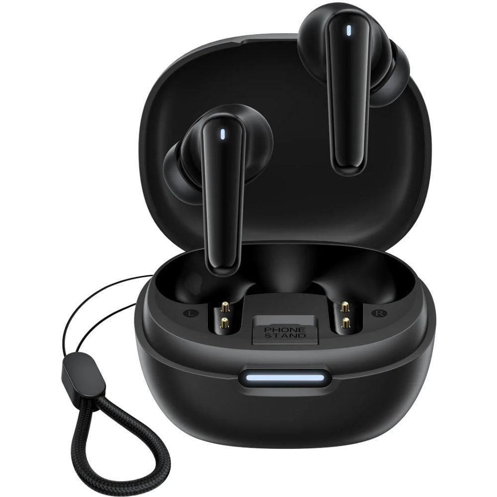 TWS-навушники бездротові Blackview AirBuds 17 з ANC та ENC Bluetooth 6.0 Black (6931548328186) TWS-навушники бездротові Blackview AirBuds 17 з ANC та ENC Bluetooth 6.0 Black (6931548328186)