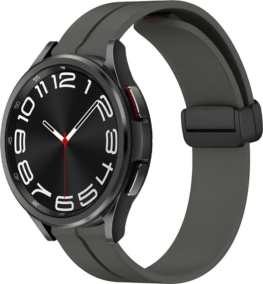 Ремешок силиконовый Rysta для Samsung Galaxy Watch6 Classic 43 мм Dark Grey (41680-25) Ремешок силиконовый Rysta для Samsung Galaxy Watch6 Classic 43 мм Dark Grey (41680-25)