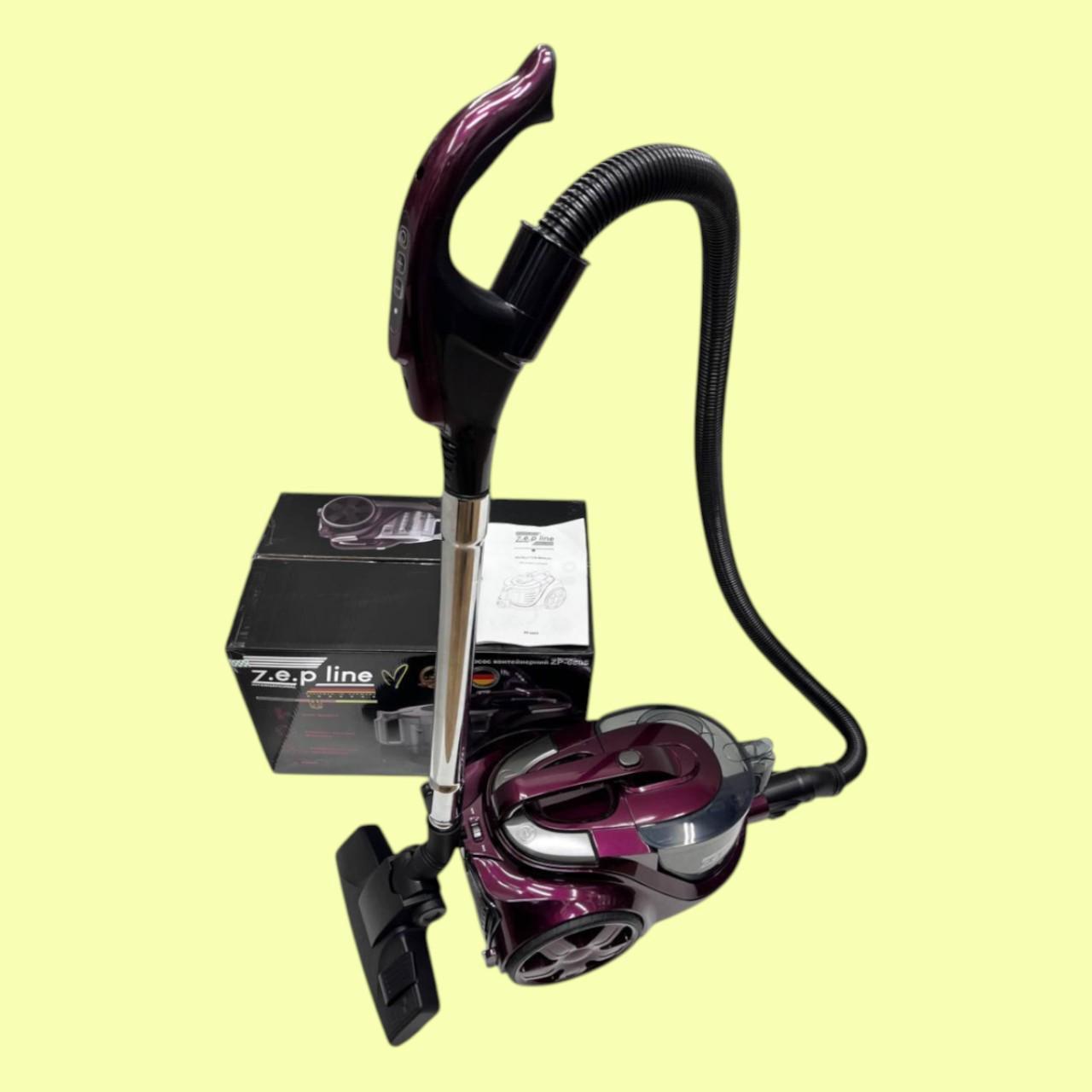 Пилосос контейнерний Zepline ZP-6805 циклонний з насадками 4000 Вт 4 л (є113) - фото 6 Пилосос контейнерний Zepline ZP-6805 циклонний з насадками 4000 Вт 4 л (є113) - фото 6