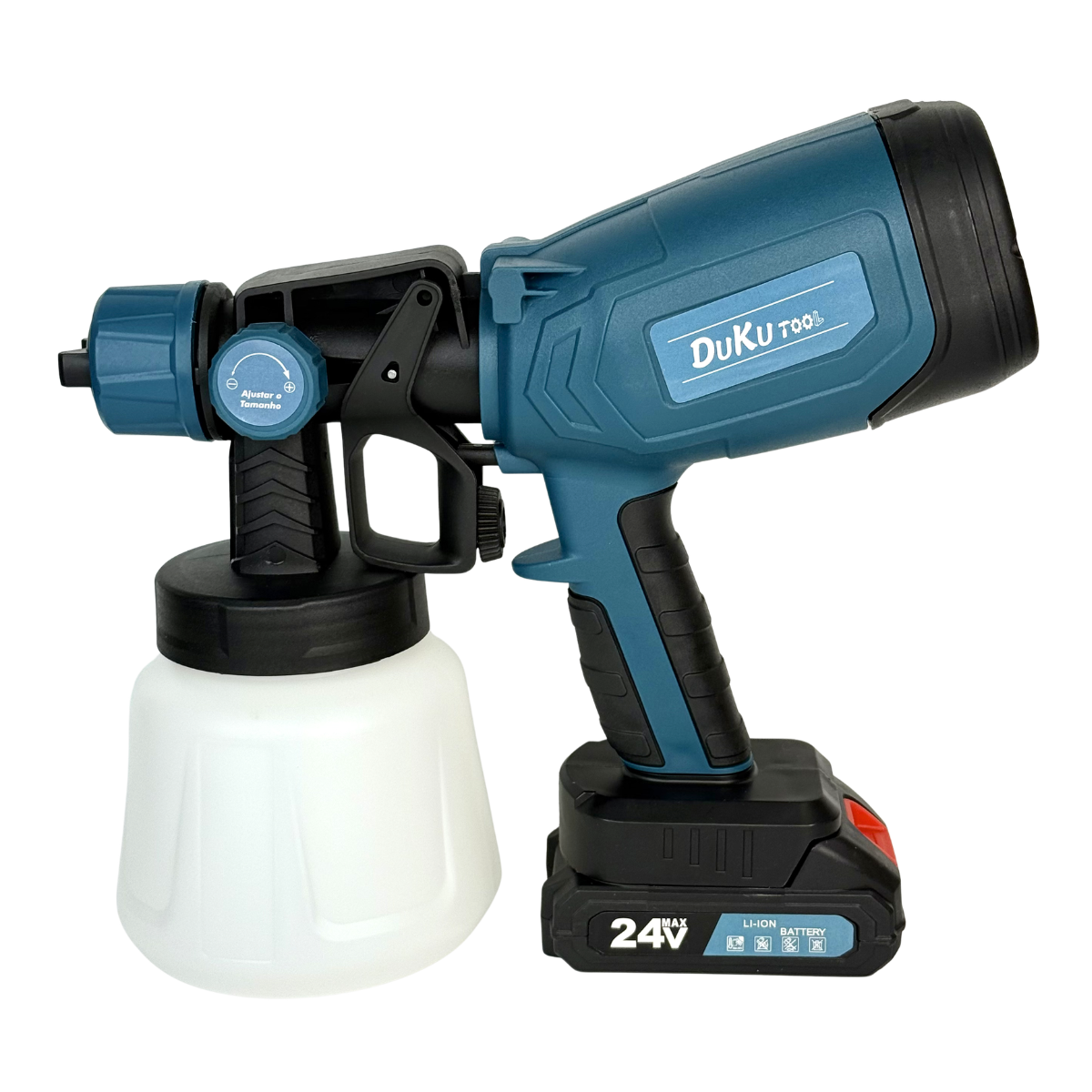 Фарборозпилювач акумуляторний з бачком (F24-P)