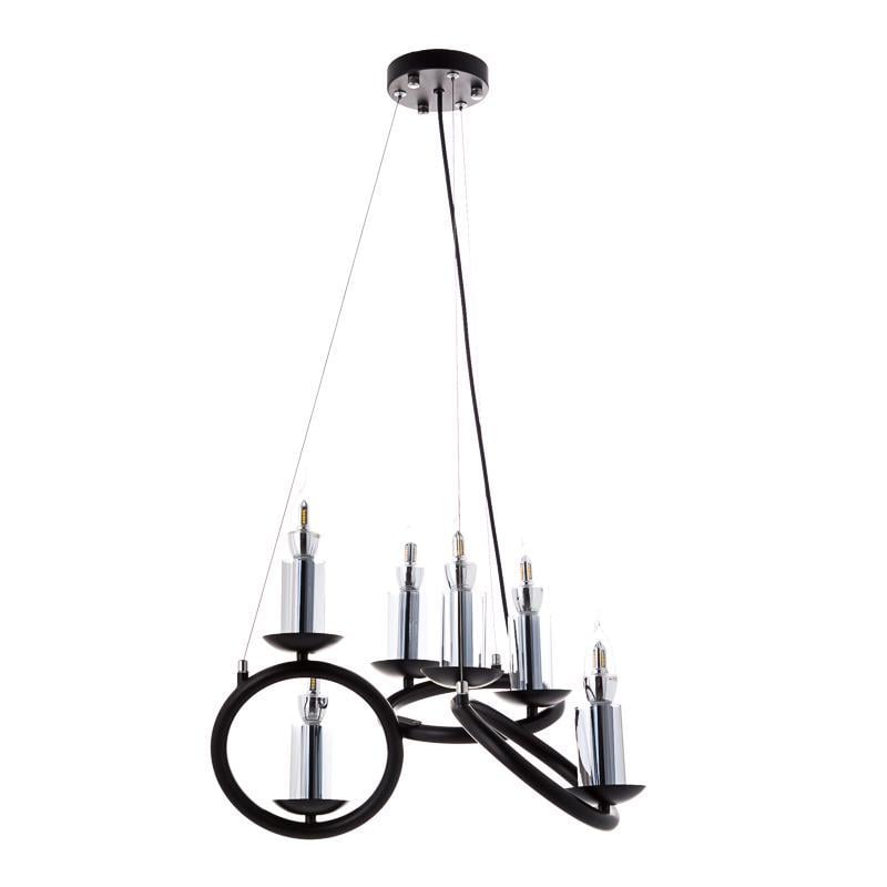 Люстра подвесная Light House ES-15434/1B Черный (9152)