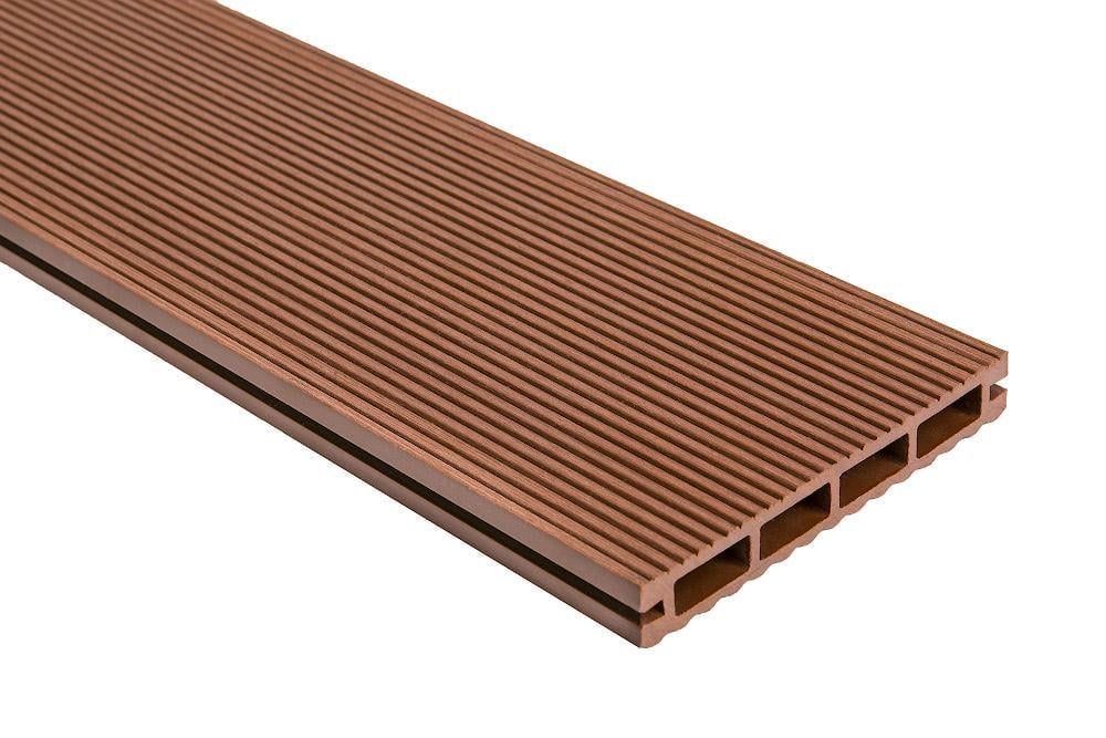 Террасная доска ДПК polymer wood lite 138х19х2200 мм Мербау (654692)