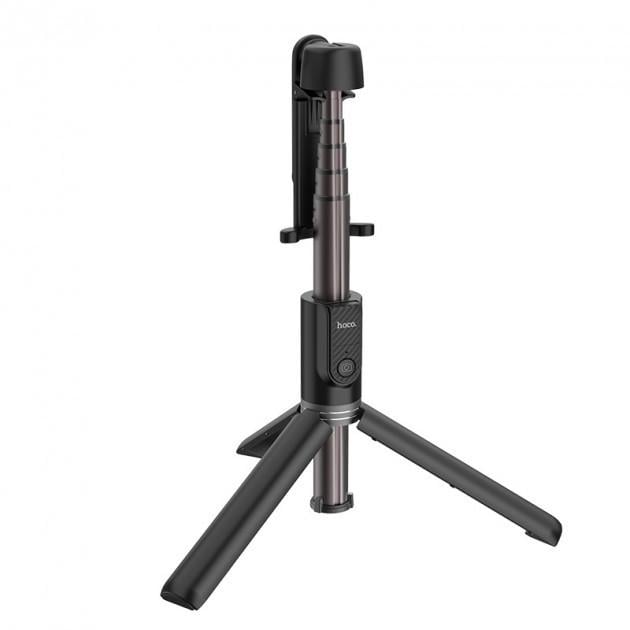 Селфі-монопод Hoco Wireless Tripod K11 Bluetooth 68 см Black