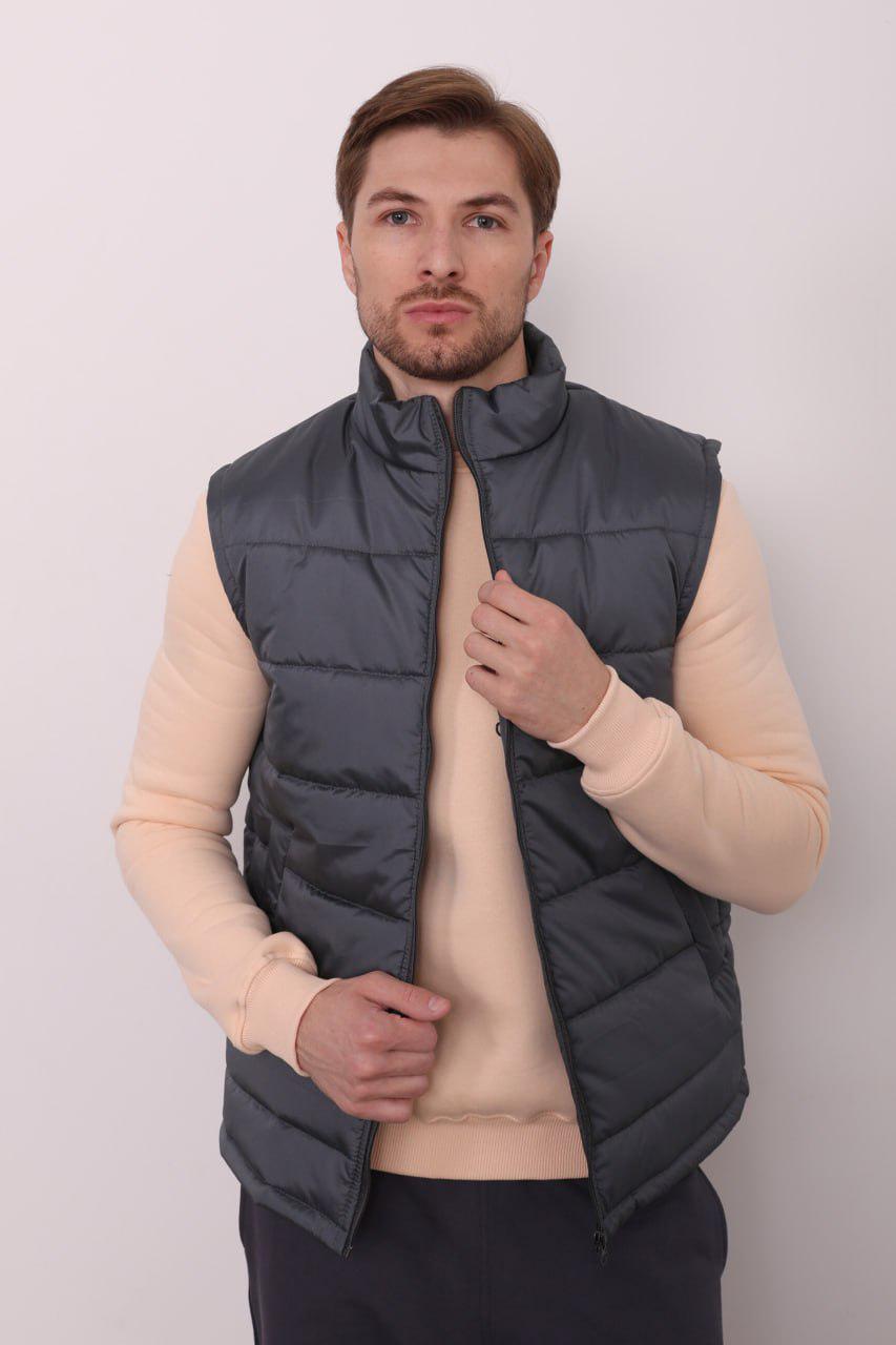 Жилет утеплений Ray BASIC U0601 UNISEX 3XL Сірий