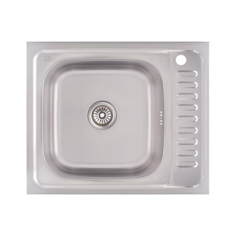 Мойка для кухни Lidz 6050-L Decor 0,6 мм (LIDZ6050L06DEC)