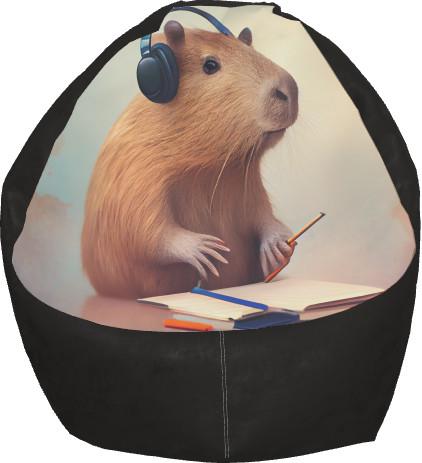 Кресло-груша Музыкальная Капибара L (13279772) Кресло-груша Музыкальная Капибара L (13279772)