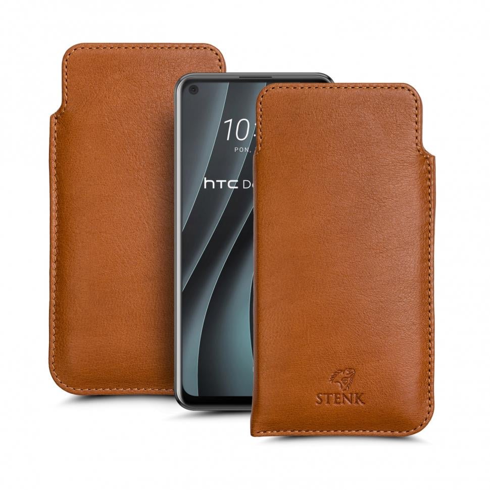 Футляр Stenk Elegance для HTC Desire 20 Pro Camel (67925)