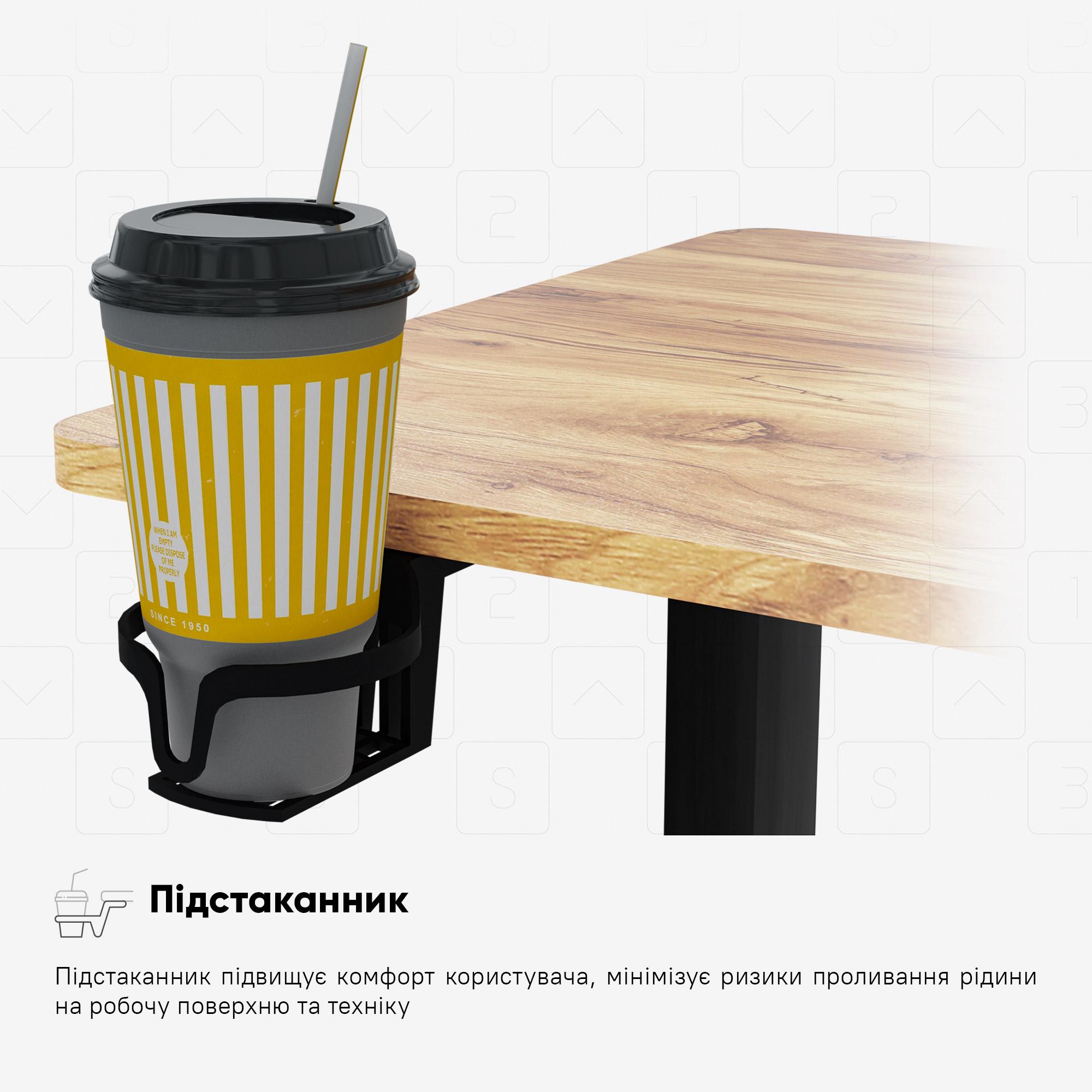 Стол Mealux PowerDesk Lite Mahogany c электрорегулировкой высоты (EVO-201 Lite Mahogany/B) - фото 4 Стол Mealux PowerDesk Lite Mahogany c электрорегулировкой высоты (EVO-201 Lite Mahogany/B) - фото 4