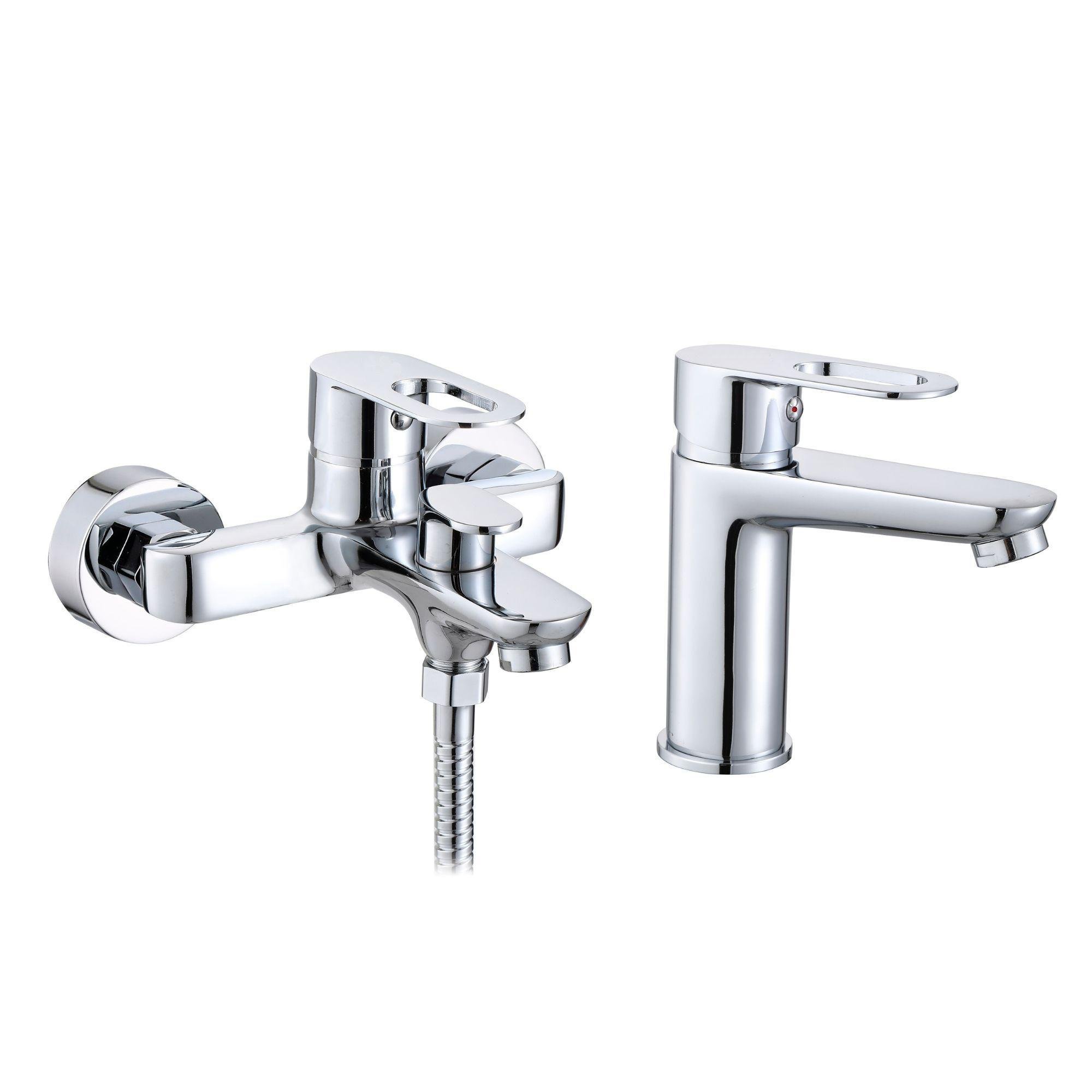 Набір змішувачів Latwa 001 з Latwa 006 Chrome (LDLAT001CRM4541246358)