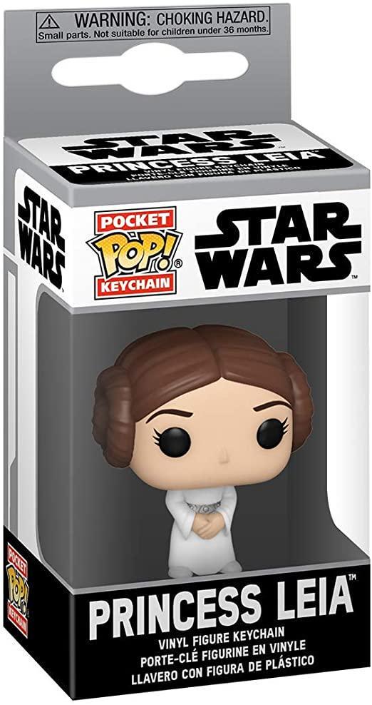 Фігурка-брелок Funko Pop Star Wars Princess Lea 4 см (Trinket SW PL) - фото 2