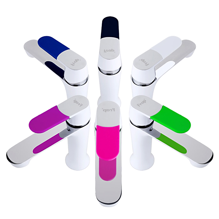 Смеситель для умывальника Frap F1034 Белый/Хром (1033652) - фото 11 Смеситель для умывальника Frap F1034 Белый/Хром (1033652) - фото 11