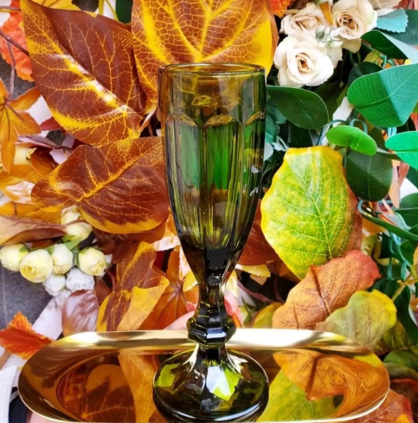 Бокал Відень для шампанського 180 мл Зелений (21-16952-25) - фото 4