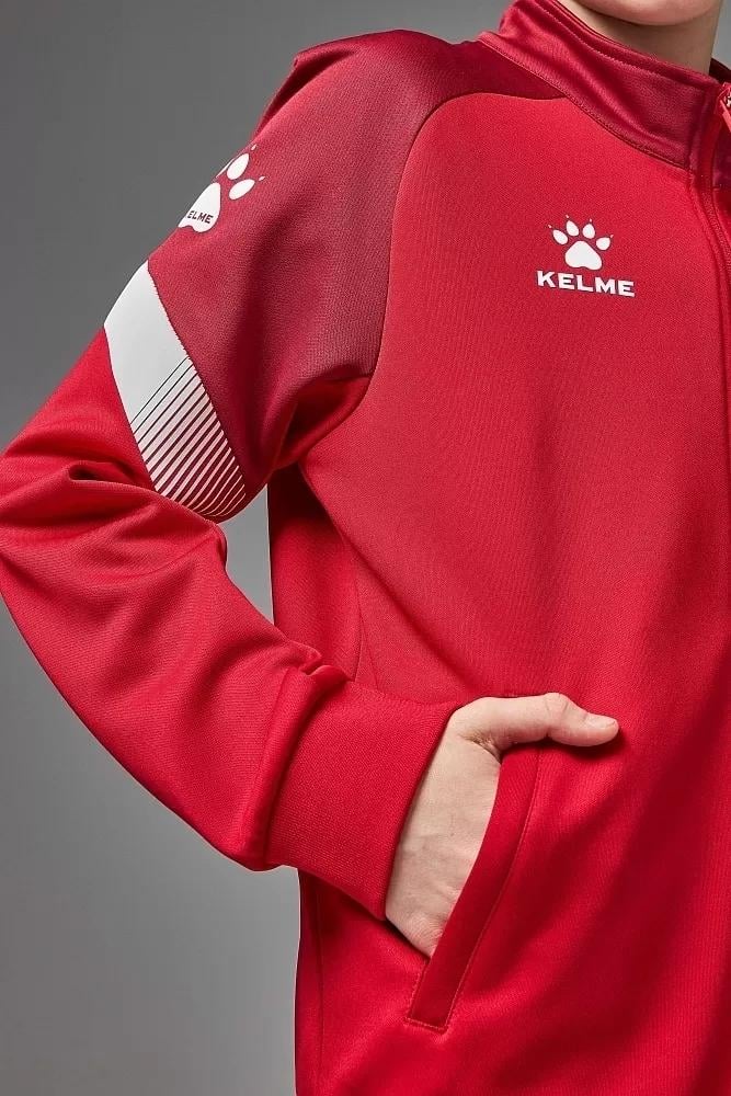 Олимпийка детская Kelme WARRIOR 140 см Красный (8061WT3002.9600) - фото 8