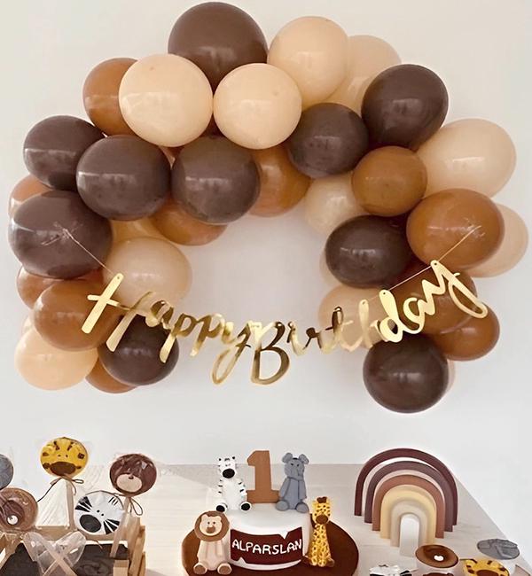 Арка из шаров Cloud 45 шт. Brown (135394) Арка из шаров Cloud 45 шт. Brown (135394)