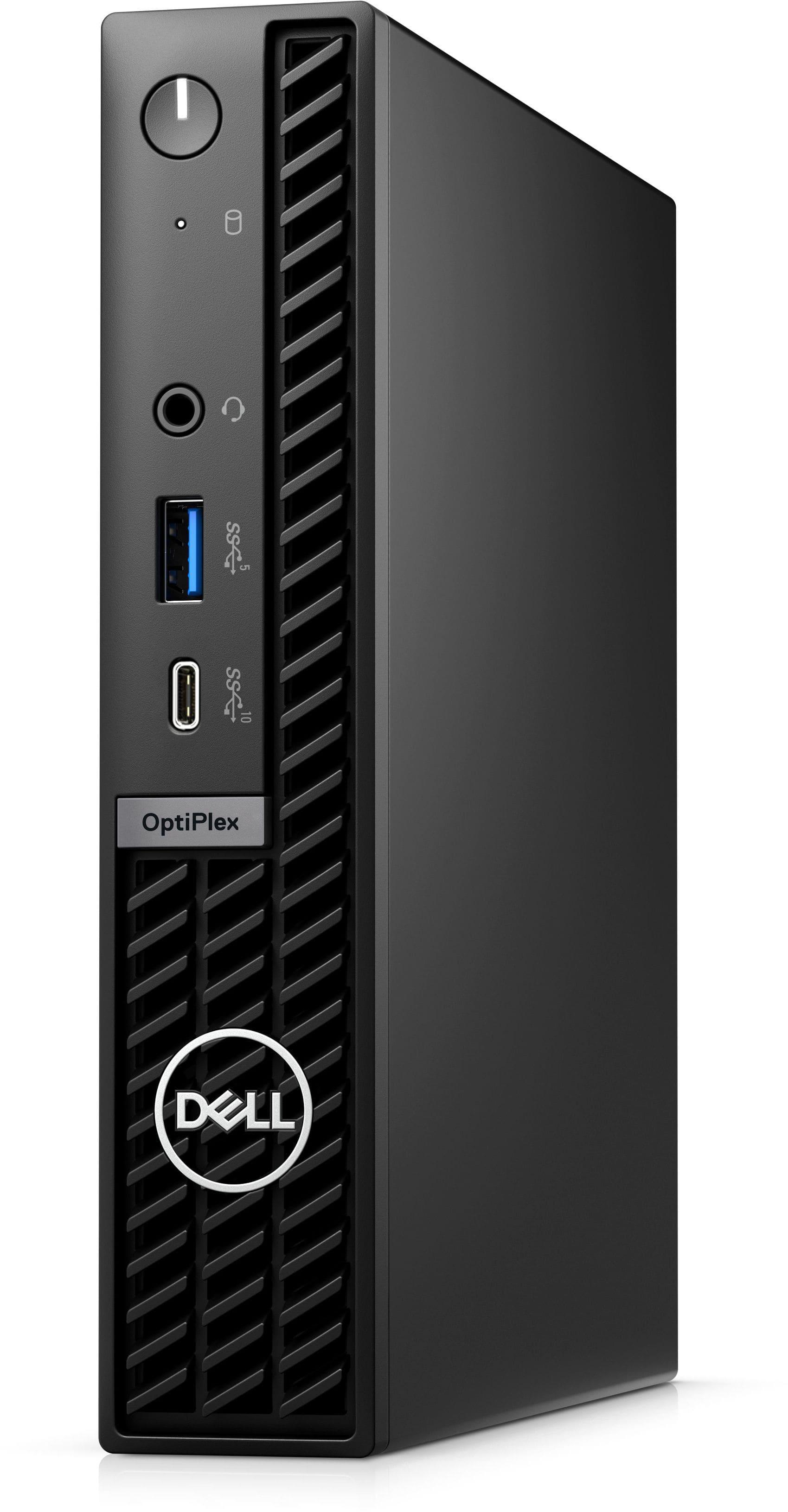 Неттоп Dell OptiPlex 7020 MFF i3-12100T 8 Гб/SSD 512 Гб с клавиатурой и мышкой Черный (N103O7020MFF_UBU) - фото 4