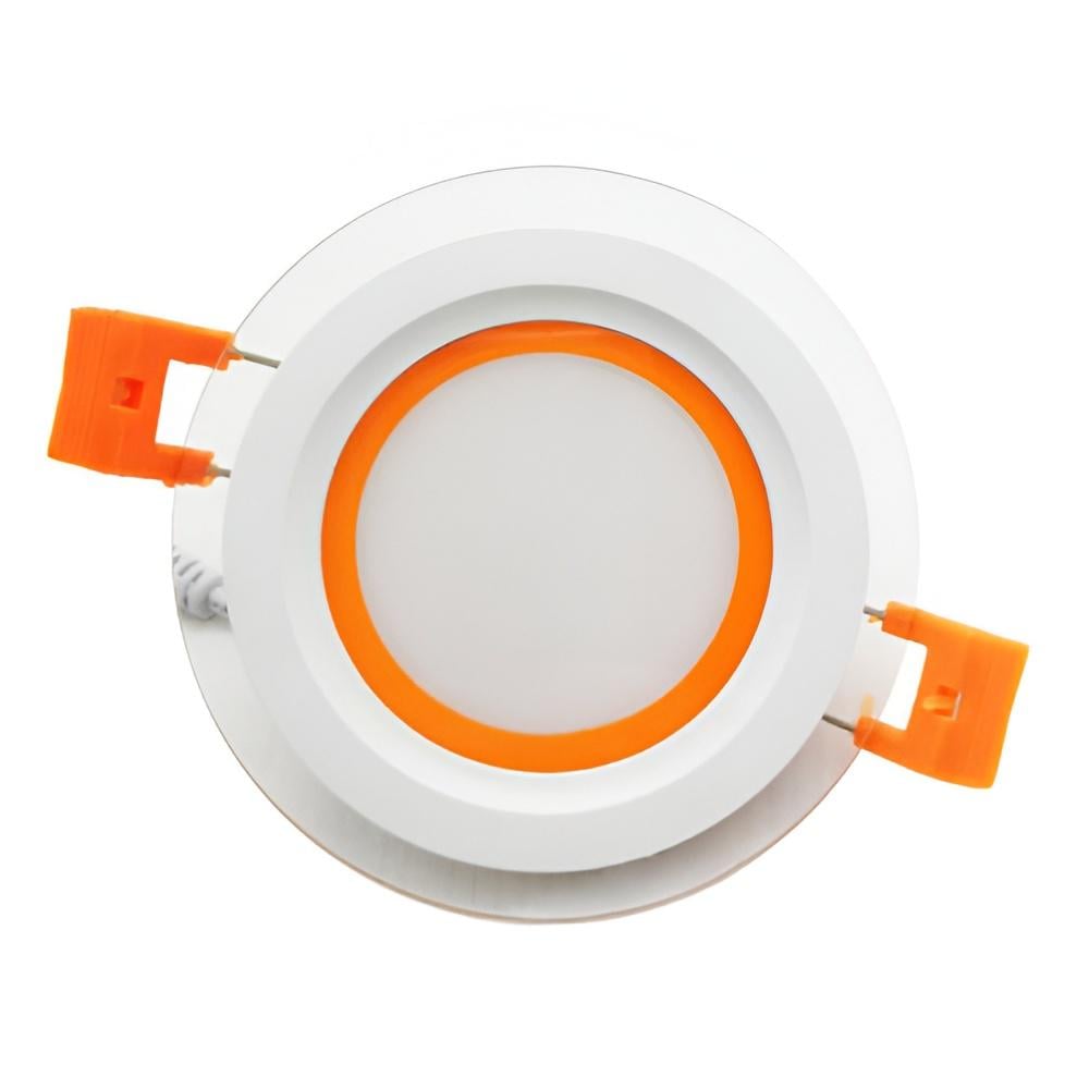 Панель LED Сияние Lemanso 9W 720Lm 4500K с розовой подсветкой (LM1037)