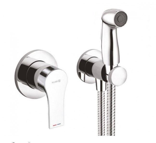 Гігієнічний душ із змішувачем Kludi Zenta SL 489990565 Хром