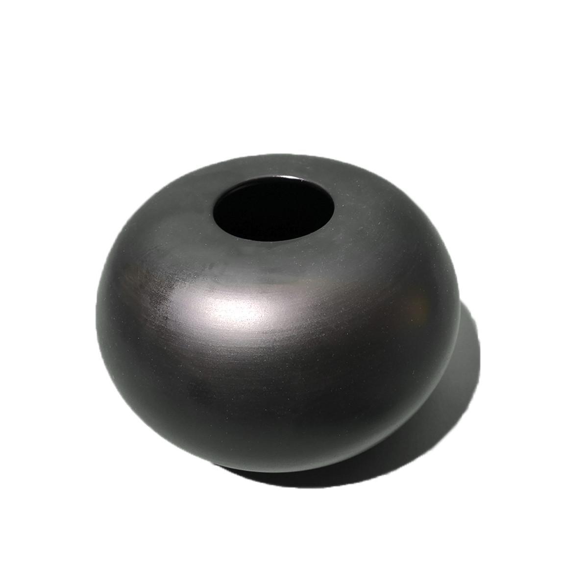 Ваза керамическая Adriani Rossi Sfera 22x15 см Черный (34640)