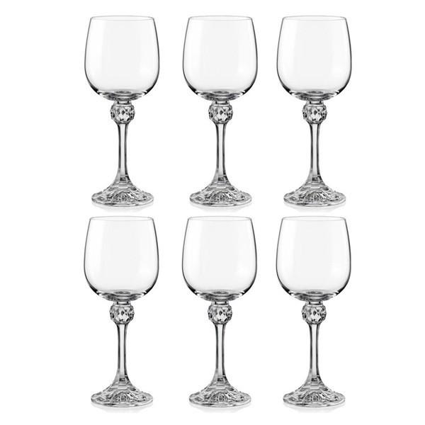 Набір келихів для вина Bohemia Julia 6 шт. 190 мл (40428/190)