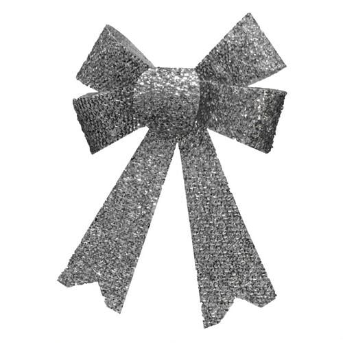 Игрушка на ялку Бантик люрекс SETA Decor 18-564SL