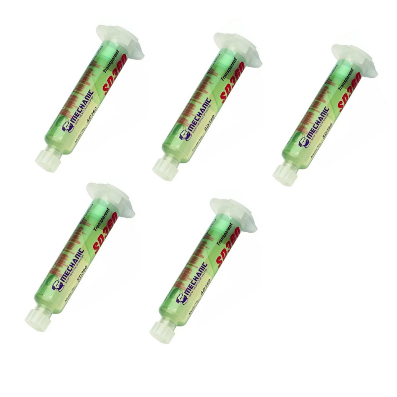 Флюс паста Mechanic SD360 в шприце 5 шт. (Dp252)