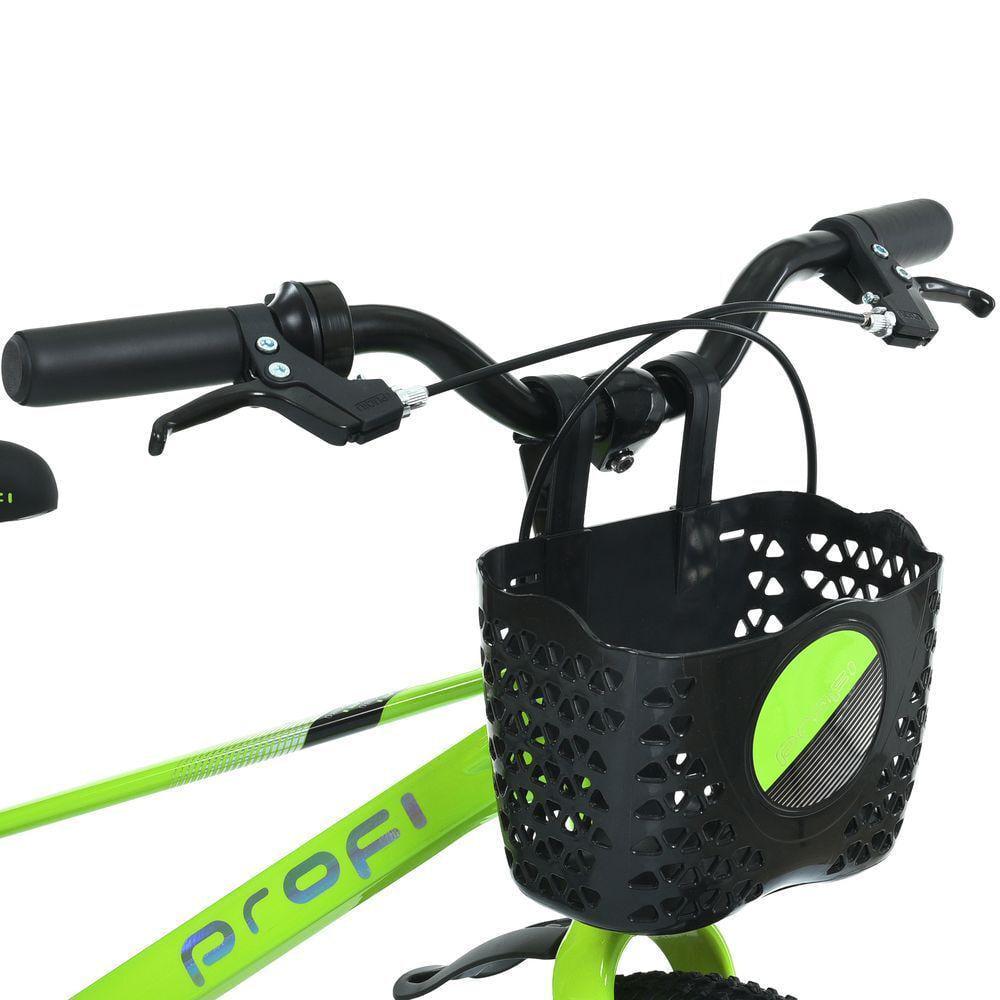 Дитячий велосипед PROF1 Flash 16" магнієвий з кошиком Зелений - фото 3 Дитячий велосипед PROF1 Flash 16" магнієвий з кошиком Зелений - фото 3