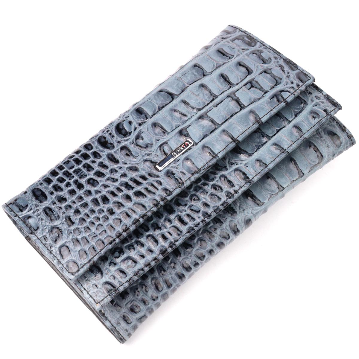 Гаманець жіночий Karya 21015 Сірий Гаманець жіночий Karya 21015 Сірий