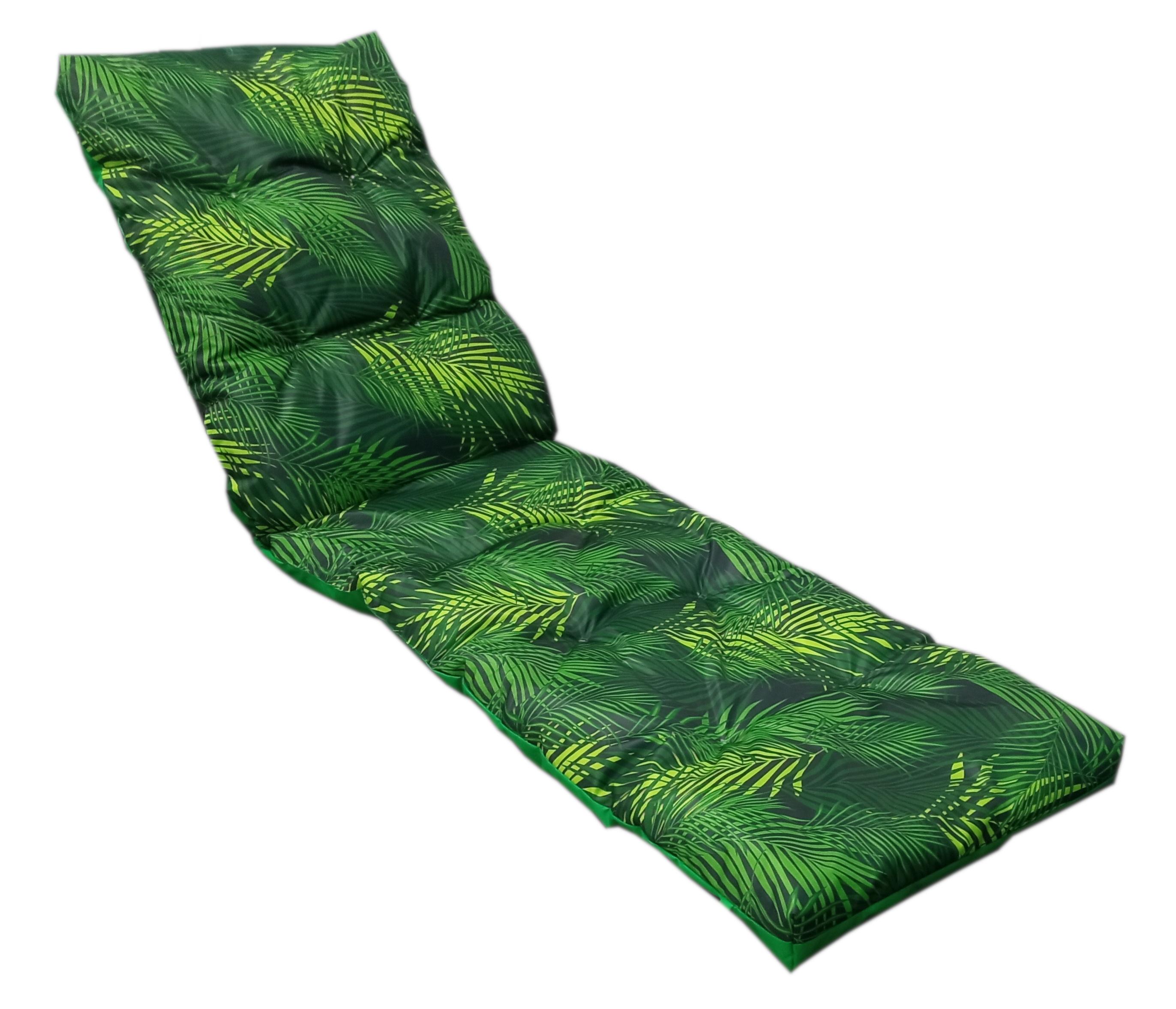 Матрас для шезлонга eGarden TROPIC стеганый водоотталкивающий 195x58x8 см (5308) Матрас для шезлонга eGarden TROPIC стеганый водоотталкивающий 195x58x8 см (5308)