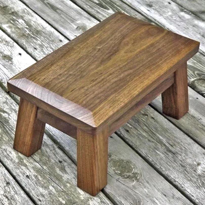 Табурет для ванной из дерева Времис Корица (ТВН-003233)