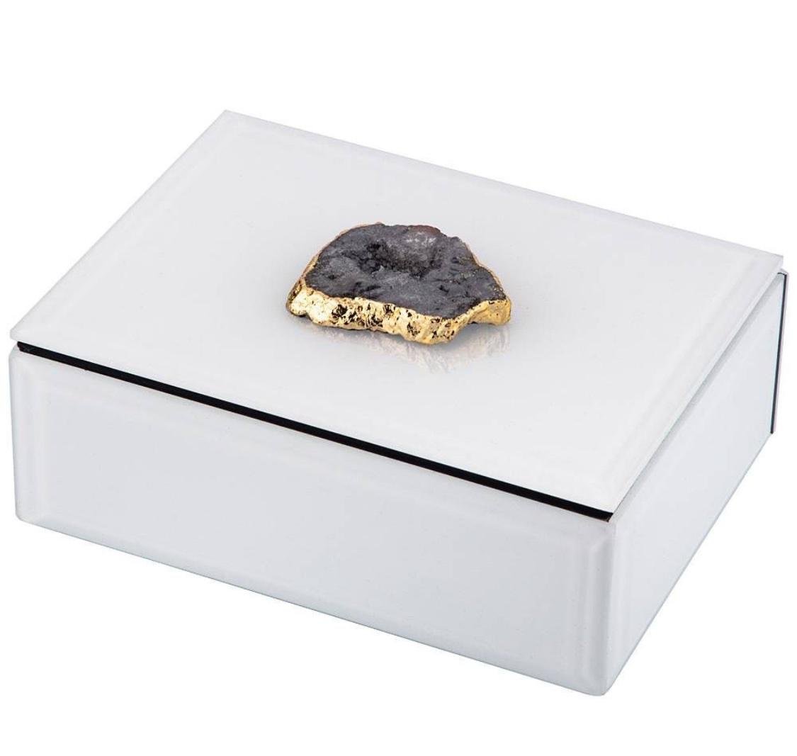 Скринька для прикрас натуральним камінням S 8,5x16x12 см (26485183)