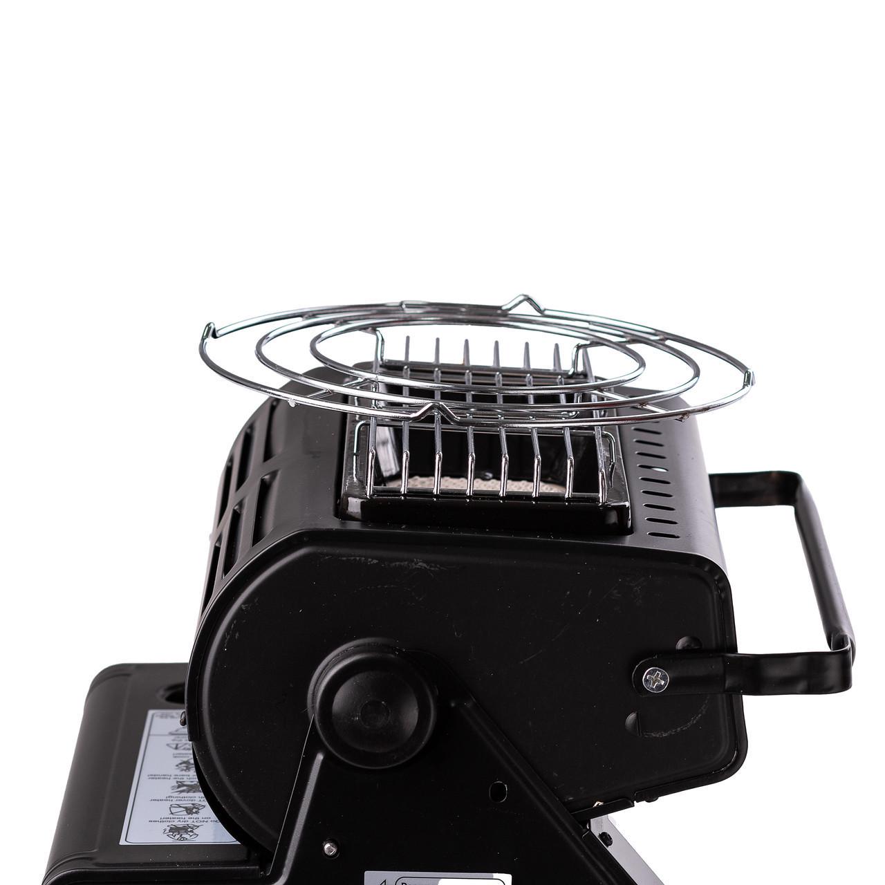 Обігрівач газовий 1300 Вт портативний 30x28 см (3748) - фото 5 Обігрівач газовий 1300 Вт портативний 30x28 см (3748) - фото 5