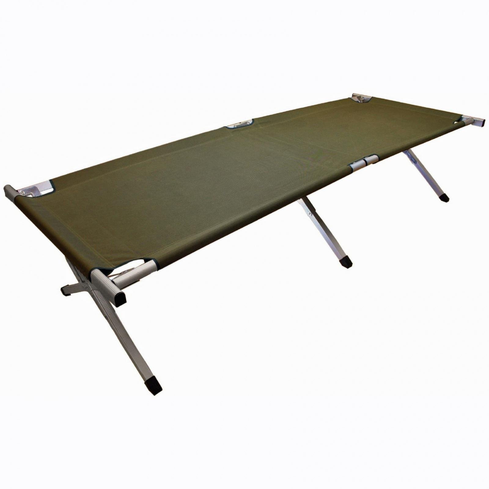 Кровать кемпинговая Highlander Aluminium Camp Bed Green