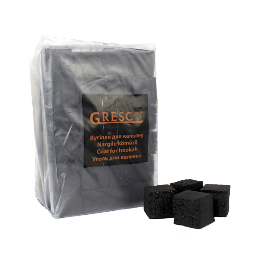 Уголь ореховый для кальяна Gresсo HORECA 1 кг (2736992624)