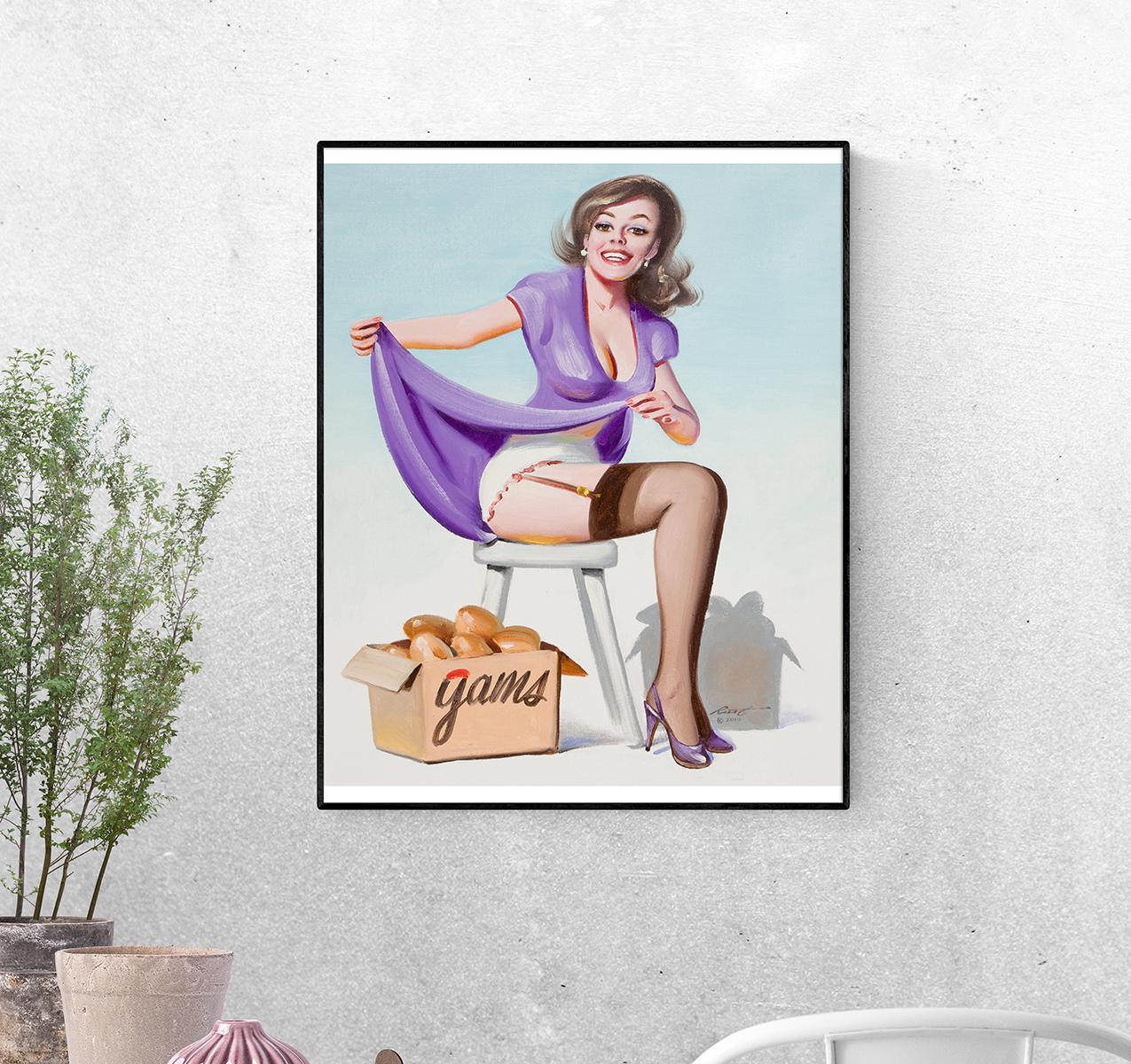 Постер Шикарные булочки. Дональд Раст формат А-0 (pin_up1740030_Poster)