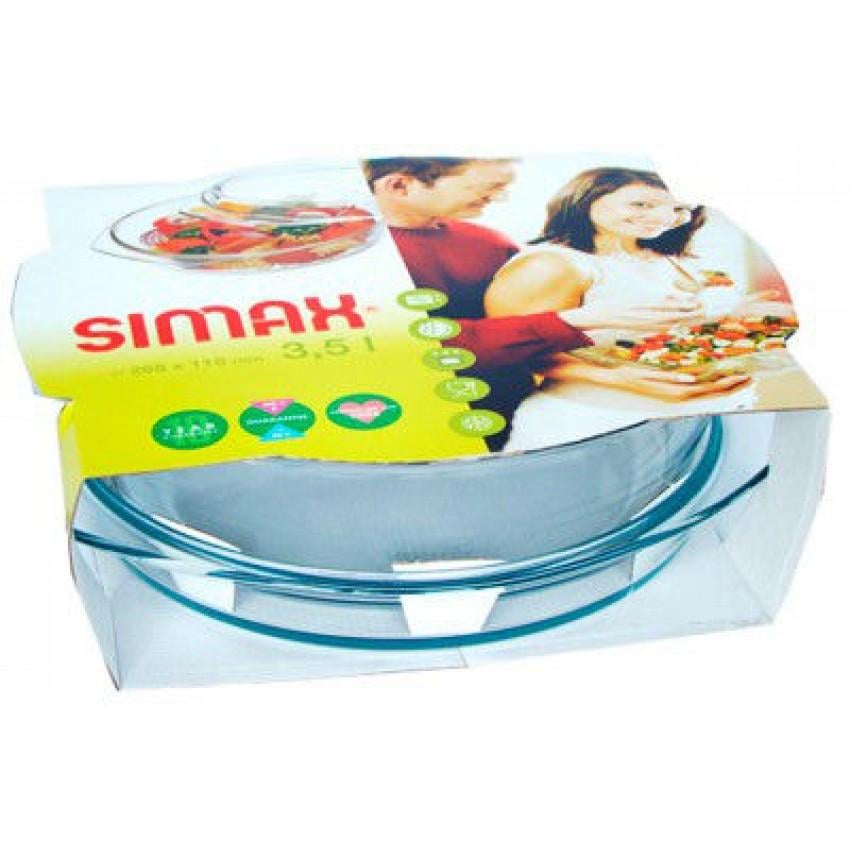 Каструля Simax кругла з кришкою 3,5 л 26,8х11,8 см (6226-6236 SIM) - фото 3 Каструля Simax кругла з кришкою 3,5 л 26,8х11,8 см (6226-6236 SIM) - фото 3