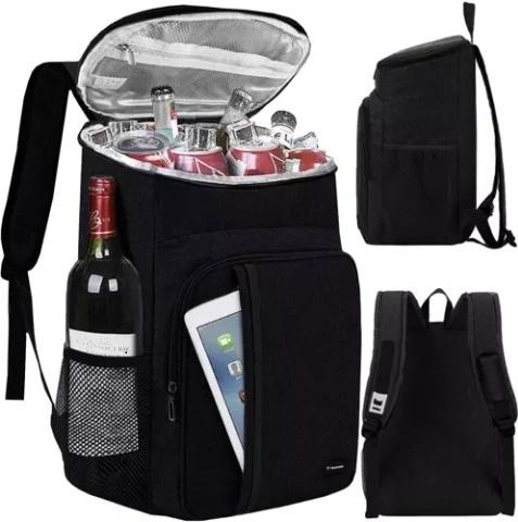 Рюкзак-холодильник ізотермічний для пікніка/рибалки/подорожі 26 л Чорний - фото 3 Рюкзак-холодильник ізотермічний для пікніка/рибалки/подорожі 26 л Чорний - фото 3