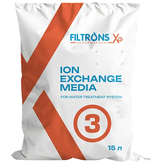 Фильтрующая засыпка комплексной очистки воды Filtrons X3 15 л (4048)