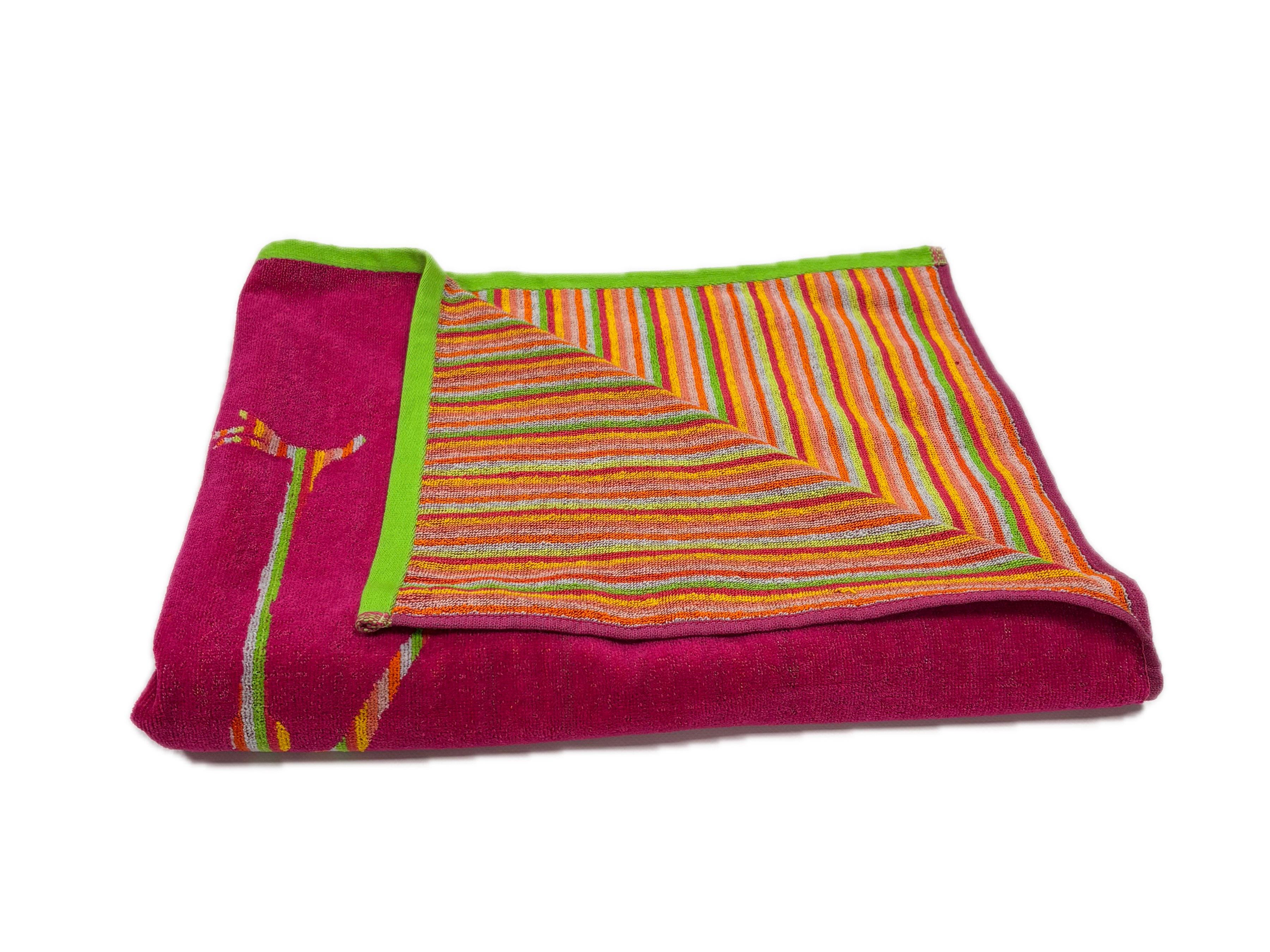 Полотенце пляжное Le Comptoir de la plage Ragusa 90x160 см One size Розовый (ZIK0000028101) - фото 3 Полотенце пляжное Le Comptoir de la plage Ragusa 90x160 см One size Розовый (ZIK0000028101) - фото 3