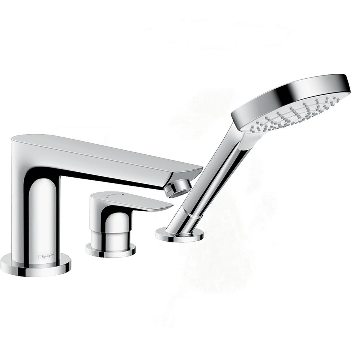 Смеситель на борт ванны Hansgrohe Talis E 71731000 на три отверстия Хром (157568)
