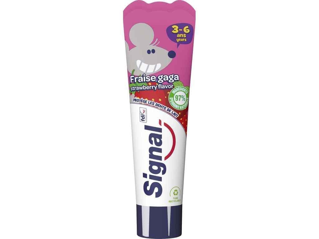 Зубна паста дитяча Signal 3-6 років з ароматом полуниці 50 мл (849120)
