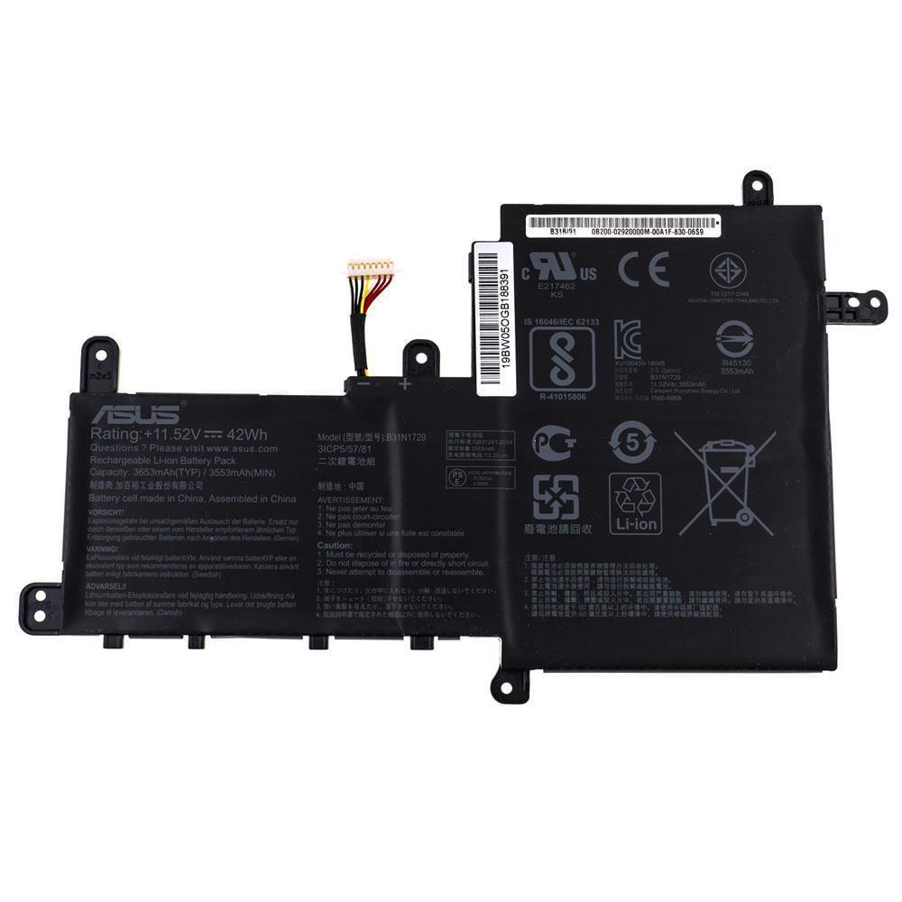 Аккумулятор для ноутбука Asus VivoBook S15 S530UF 3653 mAh 11,52V (134386)