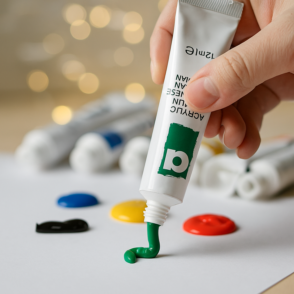 Фарби акрилові художні тюбики в коробці 24 кольори по 12 мл (37-112004) - фото 3 Фарби акрилові художні тюбики в коробці 24 кольори по 12 мл (37-112004) - фото 3