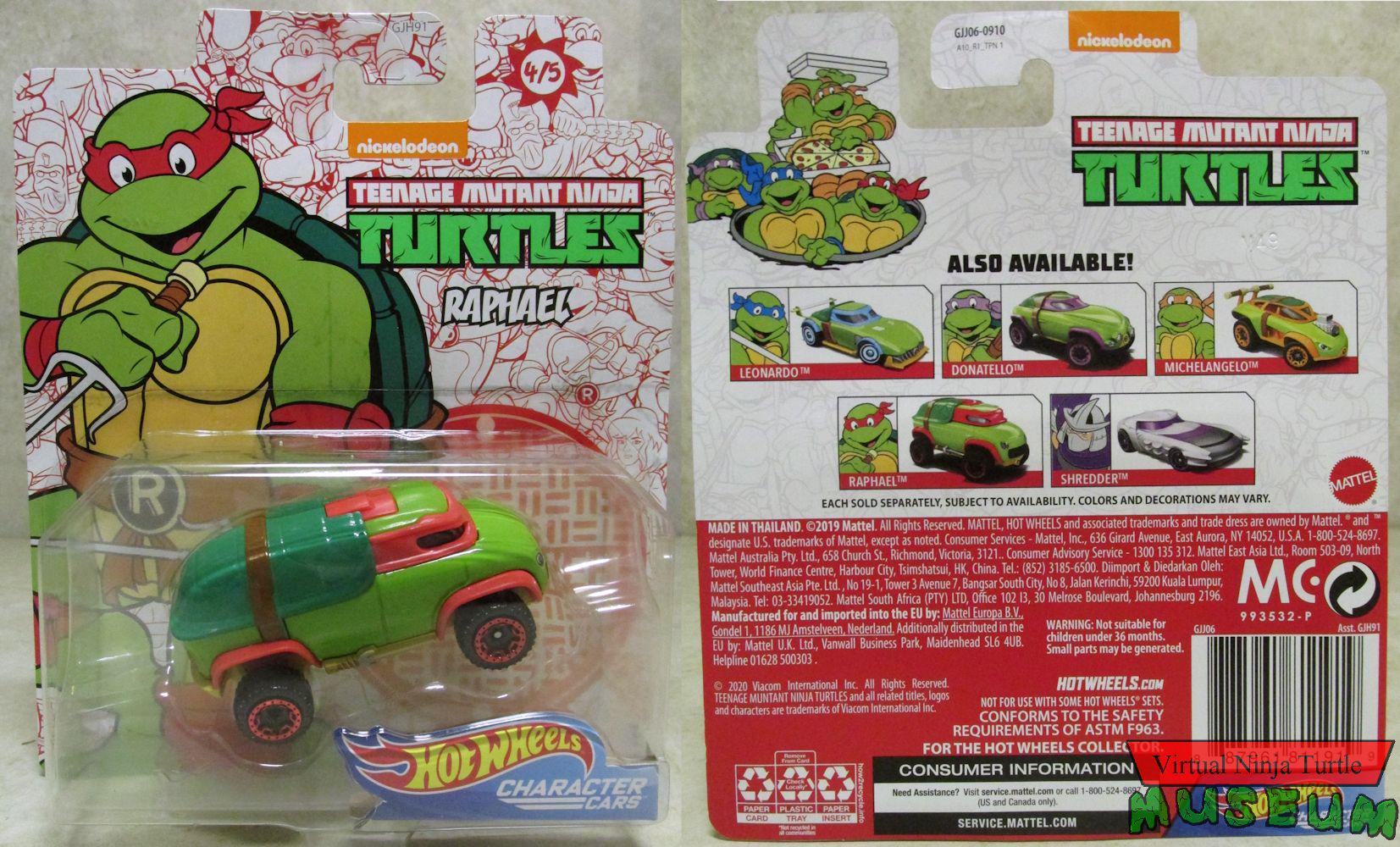 Фігурка машинка Raphael Hot Wheels Ninja Turtle (13059224) - фото 3