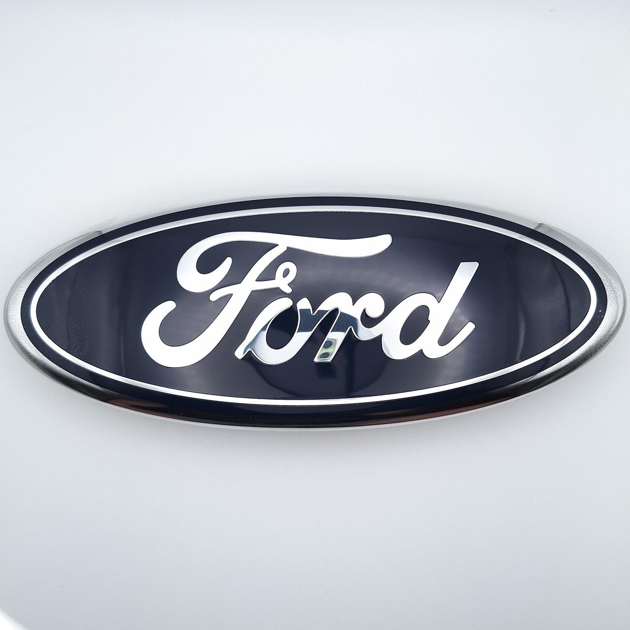 Эмблема Ford 225х88 мм Хром/Синий (2390696310)