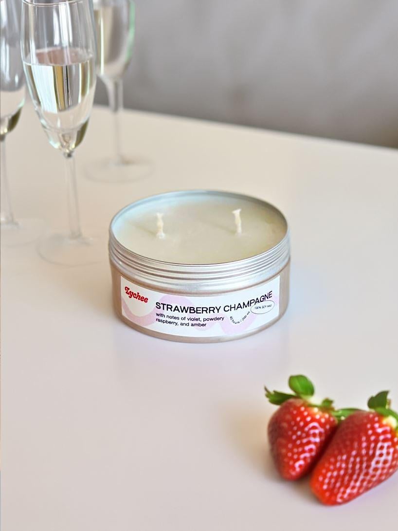 Свечка Lychee Strawberry Champagne - фото 2