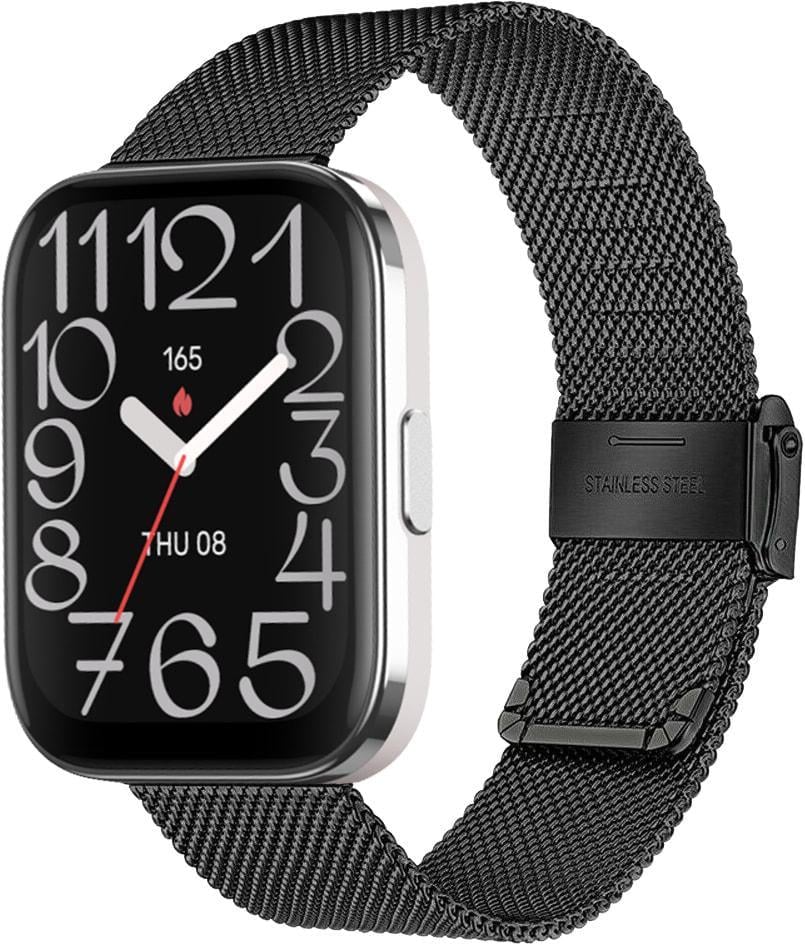 Ремешок металлический Rapid для Amazfit Bip 5 Unity Black (37084-2B) Ремешок металлический Rapid для Amazfit Bip 5 Unity Black (37084-2B)