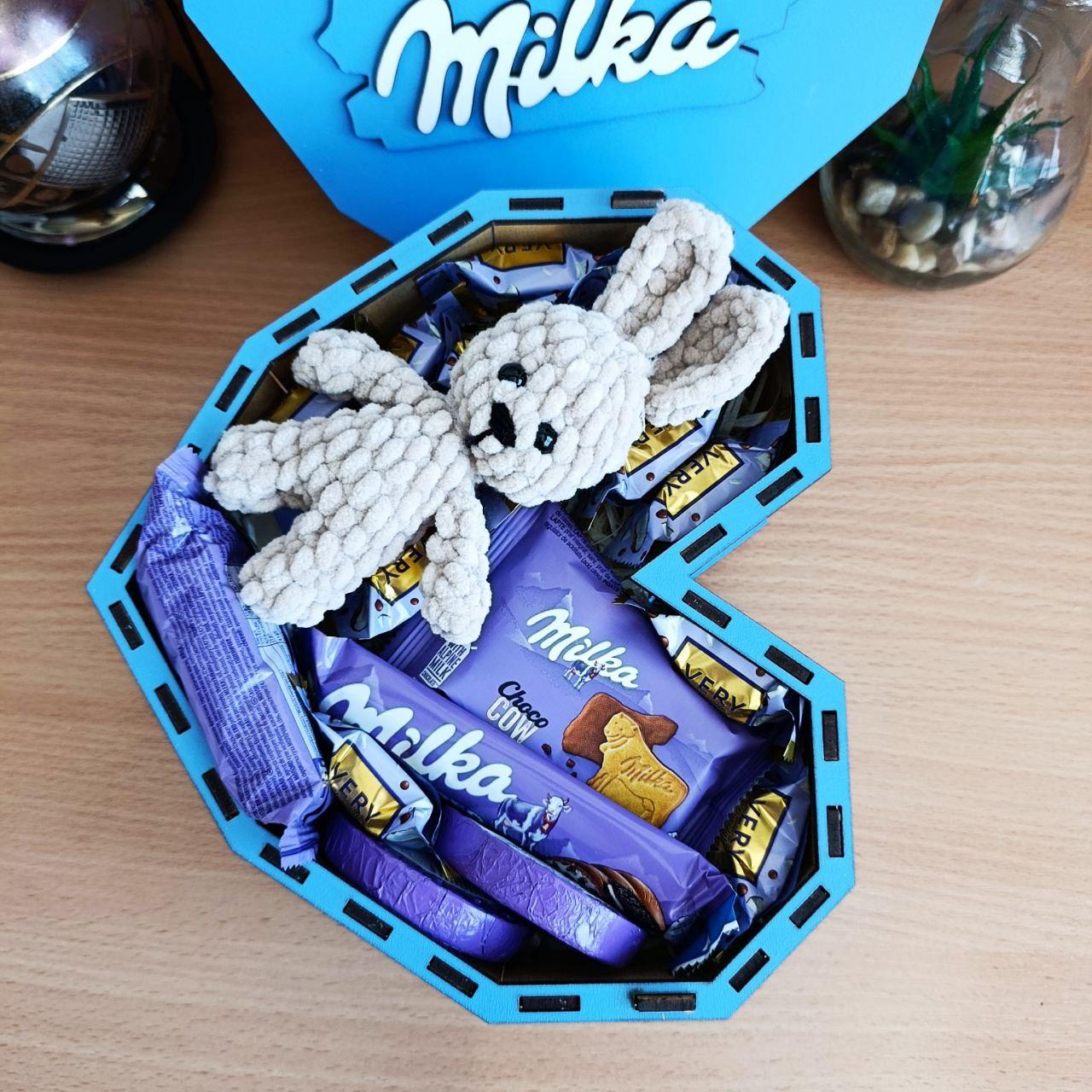 Подарочный бокс Милка со сладостями и игрушкой (ar315) - фото 3