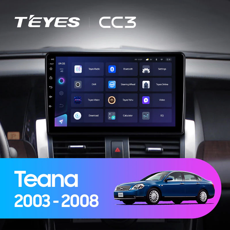 Автомагнитола штатная Teyes CC3 для Nissan Teana J31 2003-2008 Android (1737399076) - фото 3